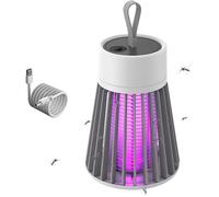 Lampe Anti Moustique USB, Répulsif Tue Mouche Electrique sans Bruit, 360° Lampe UV Anti Insectes Rechargeable, Piège Mouche [173]