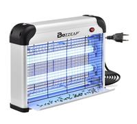 Lampe Anti Moustique UV 20W - 2800V Silencieux Tue Mouche Électrique Intérieur, Piège à Insectes Volants avec Chaîne Mouches, Moustiques, Moucherons (Prise européenne)