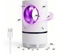 Lampe Anti Moustique (Version 2026) Lampe UV Moustiques Interieur LED Répulsif Tueur de Moustiques Attrape Mouche USB Piège à