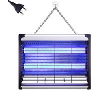 Lampe anti-moustiques LED-UV Unyqoos® 4W – éliminateur d'insectes électrique, longueur d'onde 360-400 nm, pour intérieur et extérieur, prête à brancher, avec bac de récupération amovible
