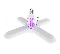 Lampe Anti-Moustiques Multifonction Ampoule De Ventilateur LED UV Pliante