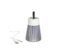 Lampe anti-moustiques rechargeable à poser ou à suspendre - - ALTOBUY Gris