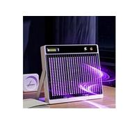 Lampe Anti-Moustiques - Suspendable ou Posable sur Surface Plate - 3000V - Batterie 2400mAh - Intérieur/Extérieur-USB Rechargeable