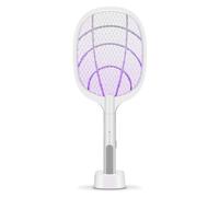 Lampe anti-moustiques - Tapette électrique - 3000V - 1200mAh - Charge USB - Trois en un
