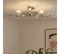 Lampe Au Plafond Lampe De Salle À Manger Chromée Feuilles Applique Satinée