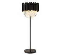 Lampe Autoportante Toolight App1715-3F Lampe À Poser Noir 34 x 34 x 153 cm