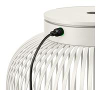blomus Lampe LED Lito M Silk Gray