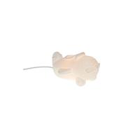 Lampe Avion blanche en porcelaine longueur 22,6 cm - - Blanc - Porcelaine