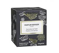 LAMPE BERGER Bougie parfumée aux épices de Noël en verre Noir 10 x 10 x 10 cm