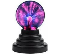 Lampe boule magique noir plasma nouveauté sphère électrostatique usb veilleuse tactile cadeau décoration de la maison pour enfants Noir G