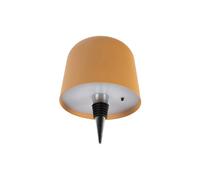 Lampe bouteille Leitmotiv Cone Hat Jaune 13x10 cm