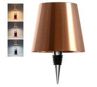 Lampe bouteille rechargeable avec 3 modes d'éclairage de couleur, éclairage LED sans fil pour comptoir de bar et décoration