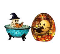 Lampe Bulles De Bain Fantôme Veilleuse Mignonne LED En Résine À Piles