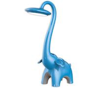 Lampe bureau enfant Éléphant bleu LED6W dimmable tactile