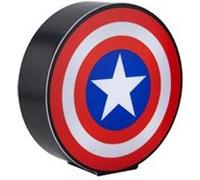 Paladone – Boîte lumineuse Captain America – LED 15 cm Bleu