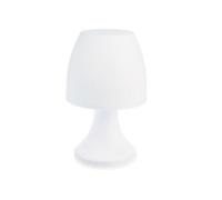 Lampe champignon à poser 19,5 cm - Blanc