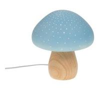 Lampe Champignon bleue - Amadeus - Bleu - Porcelaine Bleu G