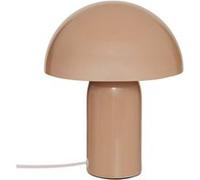 Lampe champignon H24,5 cm Lito métal beige Atmosphera Beige
