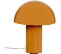 Lampe champignon H24,5 cm Lito métal ocre Atmosphera Jaune