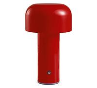 Lampe Champignon, Lampe de Table de Chevet, Veilleuse Champignon avec Lumière LED 3 Couleurs, Jolie Petite Lampe de Bureau de Table de Chevet pour Salon/bar/chambre/chevet/bureau (Rouge)