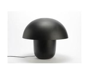 Lampe champignon noir modèle moyen - Amadeus - Noir - Fer Forgé Noir G