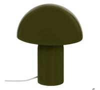 Atmosphera - Lampe champignon Lito - Métal H24,5 cm, Douille E27, Secteur - Vert kaki