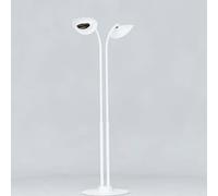 Lampe chauffante infrarouge double tête 2 x 2000 W - blanc