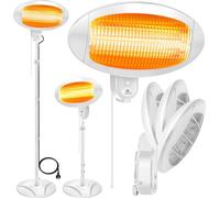 Lampe chauffante infrarouge KESSER® pour table à langer, 2000 W, modèle sur pied