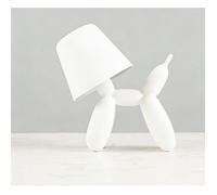 Lampe chien ballon tactile, sur piles. Ambiance fêtes, cadeaux Saint-Valentin/anniversaire(Blanc).