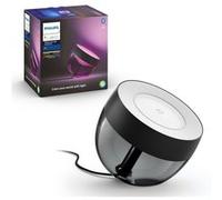 Philips Hue Lampe connectée Iris – Bluetooth, commande vocale Alexa/Google Assistant/HomeKit – Noir
