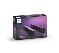 Philips Hue Lampe connectée Play White and Color Ambiance – Pack de 2 – Noir
