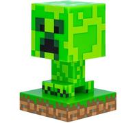Lampe Creeper Light, lampe 3D - Veilleuse - 12 cm de haut, fonctionne sur piles, décoration pour chambre et salle de jeux pour les