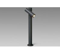 Lampe d'allée LED Spy-2 6W 43cm IP65 gris foncé