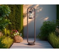 Lampe d'allée SAMBESI Métal brun