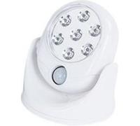 Lampe d'appoint à piles projecteur avec détecteur de mouvement blanc G