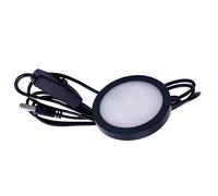 Lampe D'armoire USB - Cercles À Cadre En 6 X 6 X 0,8 Cm, Lampe À Rondelle D'armoire, Éclairage LED En Aluminium | Luminaire Alimenté Par USB, Lumière D'accent Décorative, Pour Salon, Cuisine,