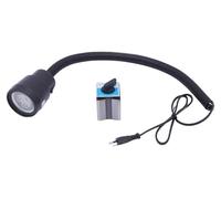 Lampe d'atelier, base magnétique, étanche IP50, noire