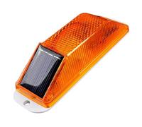 Lampe d'avertissement solaire à LED - Lumière clignotante étanche, balise super lumineuse | Dispositif de circulation de construction, accessoire d'alerte haute visibilité pour les panneaux de sécurit