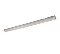 Lampe de baignoire, plafonnier, plafonnier, lampe étanche à l'humidité, lampe de cave, atelier, étanche aux jets d'eau IP65, blanc, 2x LED 18W 1700Lm 4000K, HxLxP 5,8x126x9,6cm