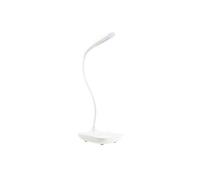 Lampe de bureau à led cob rechargeable avec col de cygne