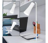 Lampe De Bureau À Pince Applique 3 Niveaux D'Intensité Lampe Torche LED