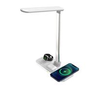 Lampe de bureau avec triple station de c