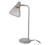 Lampe de bureau industrielle grise E14 Fanny Rabalux