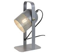 Lampe de bureau industrielle grise E14 Ronnie Rabalux