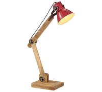 Lampe de Bureau Industrielle Noir Rond E27 Luminaire Lecture Maison vidaXL