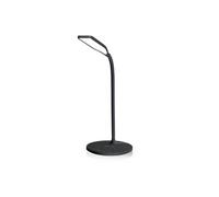 Nedis Lampe de Bureau LED avec Variateur et Chargeur sans Fil 15 W Noir