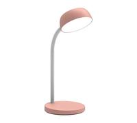 Lampe de bureau Led intégrée Tamy Unilux - 6 W - Bras flexible - rose