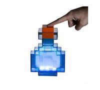 Lampe de bureau LED Minecraft en forme de bouteille, à couleurs changeantes | Veilleuse 18 cm