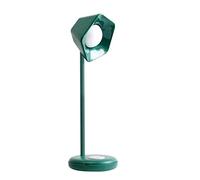 Lampe de bureau LED rechargeable avec gradation tactile Protection des yeux Veilleuse pour chambre à coucher Lampe de lecture flexible - Lampe de table verte simple pour étude et utilisation à la