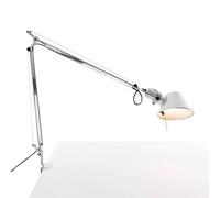 Lampe de bureau LED Tolomeo Pure Integralis avec pince WxH 78x64.5cm